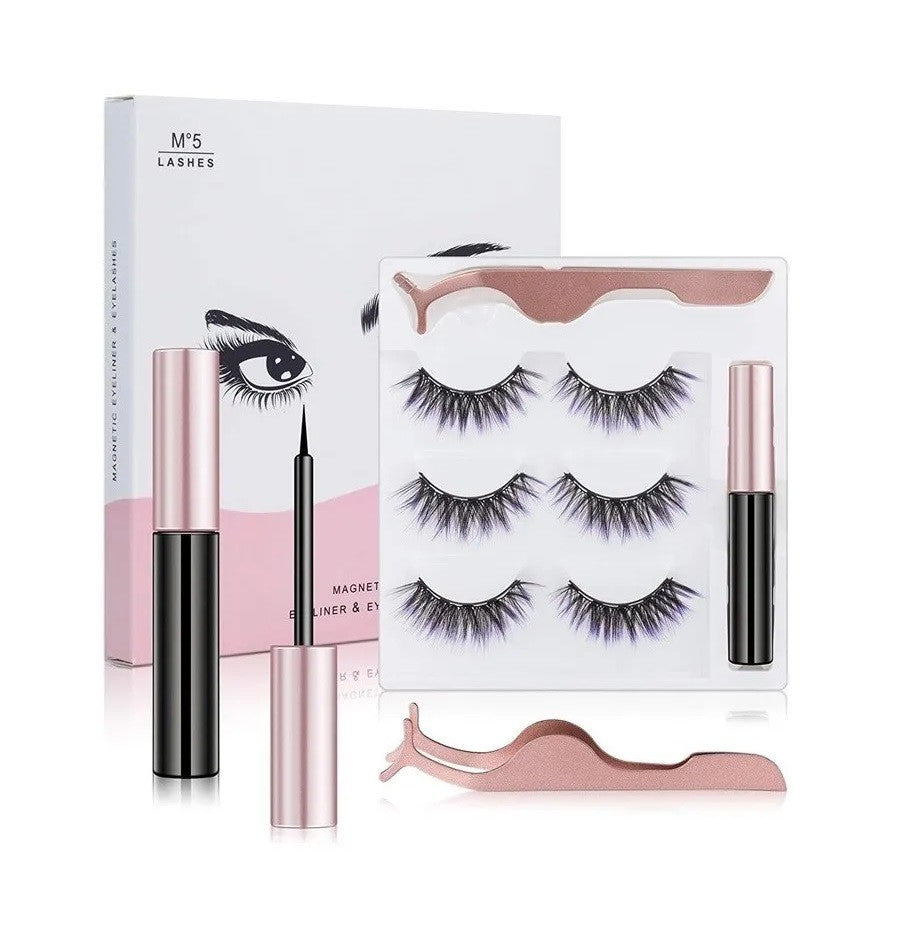 KIT DE PESTAÑAS MAGNETICAS + APLICADOR GRATIS!!