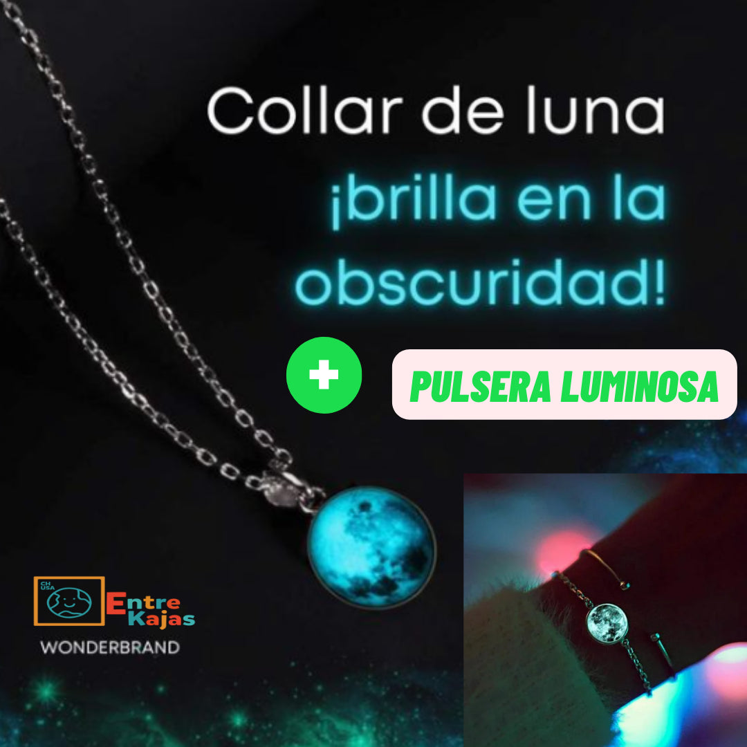 ¡SET LUNA LUMINOSA™! COLLAR + PULSERA - ¡OBSEQUIO!